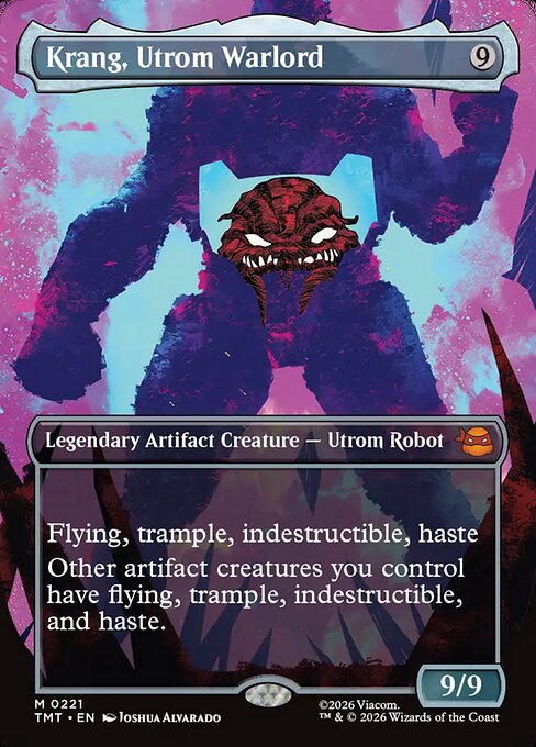 Krang, Utrom Warlord