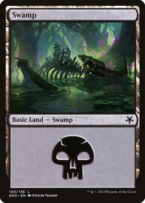 Swamp — Game Night: Free-for-All #130, art by Svetlin Velinov
