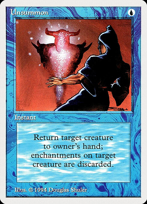 Unsummon — Summer Magic / Edgar #87, art by Douglas Shuler