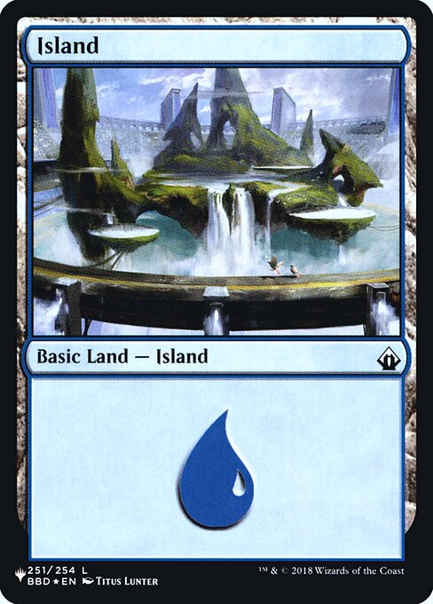 Island — The List #BBD-251, art by Titus Lunter