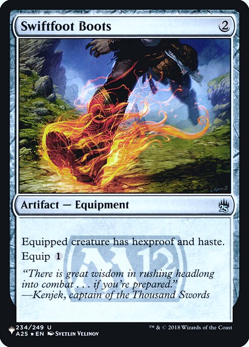 Swiftfoot Boots — The List #A25-234, art by Svetlin Velinov