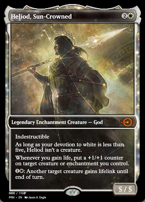 Heliod, Sun-Crowned — Magic Online Promos #79849, art by Jason A. Engle