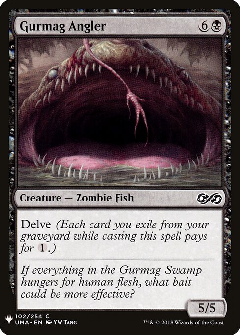 Gurmag Angler — The List #UMA-102, art by YW Tang