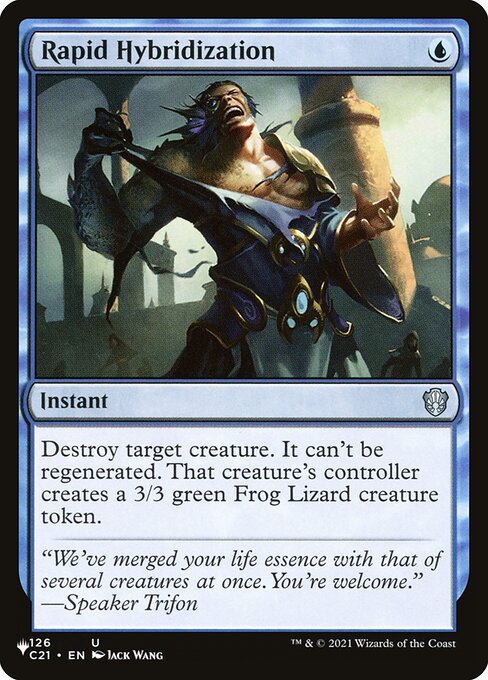 Rapid Hybridization — The List #C21-126, art by Jack Wang