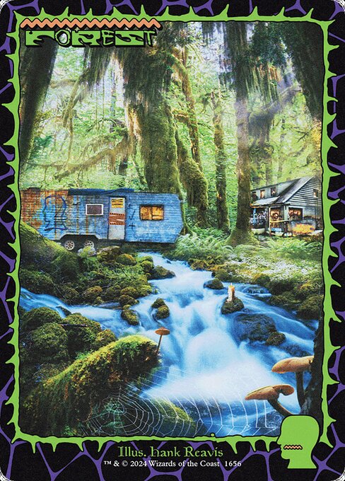 Forest — Secret Lair Drop #1656, art by Hank Reavis