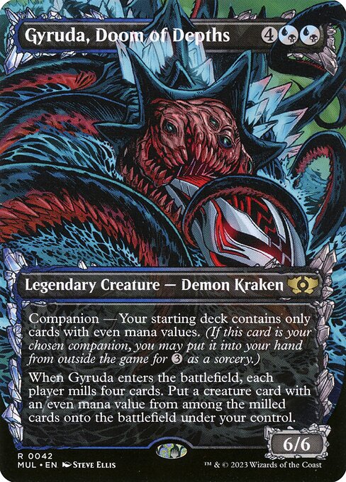 Gyruda, Doom of Depths — Multiverse Legends #42, art by Steve Ellis