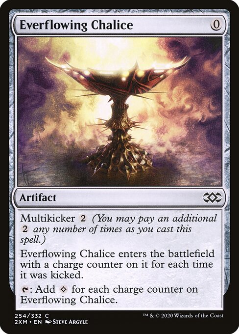 Everflowing Chalice — Double Masters #254, art by Steve Argyle