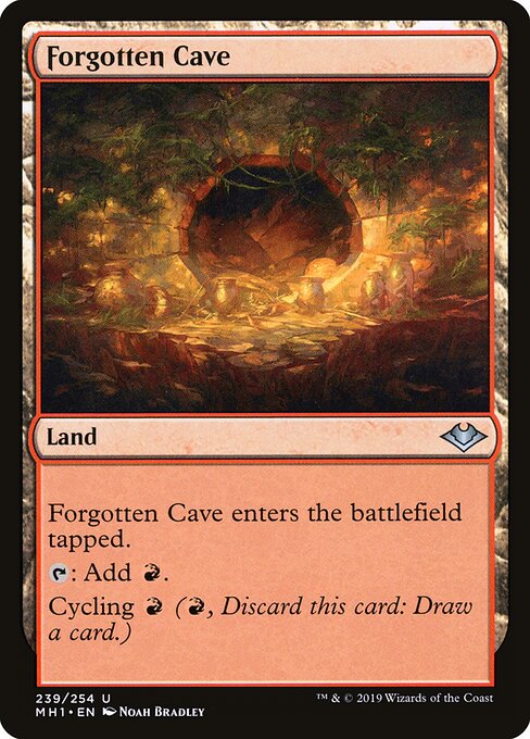 Forgotten Cave — Modern Horizons #239, art by Noah Bradley