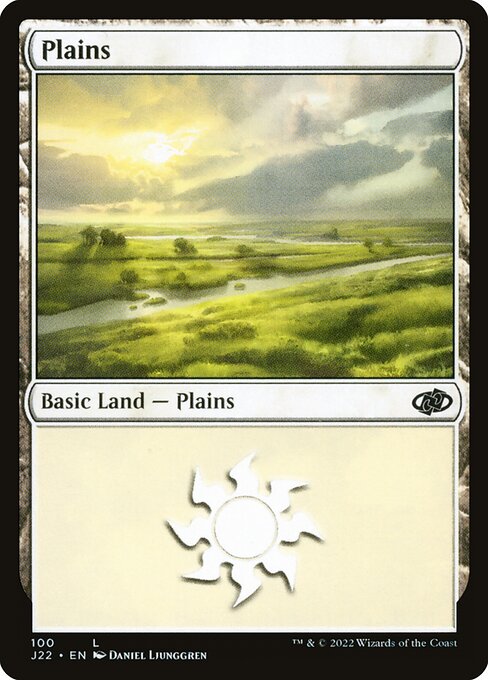 Plains — Jumpstart 2022 #100, art by Daniel Ljunggren