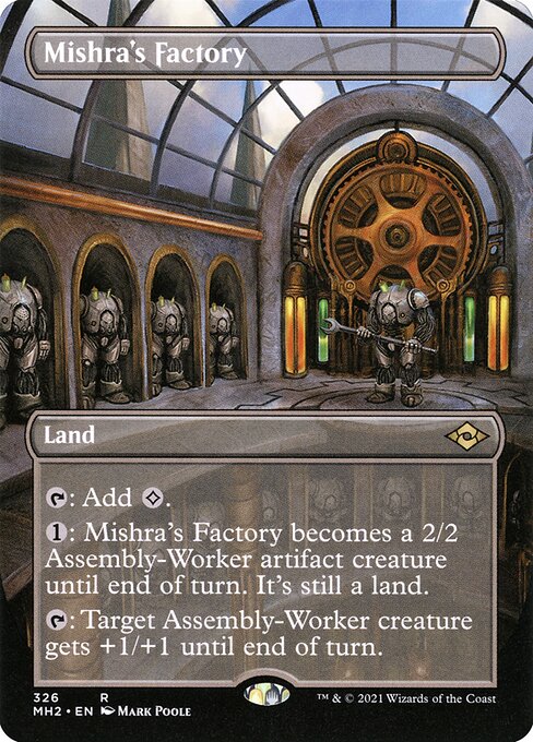 Mishra's Factory — Modern Horizons 2 #326, art by Mark Poole