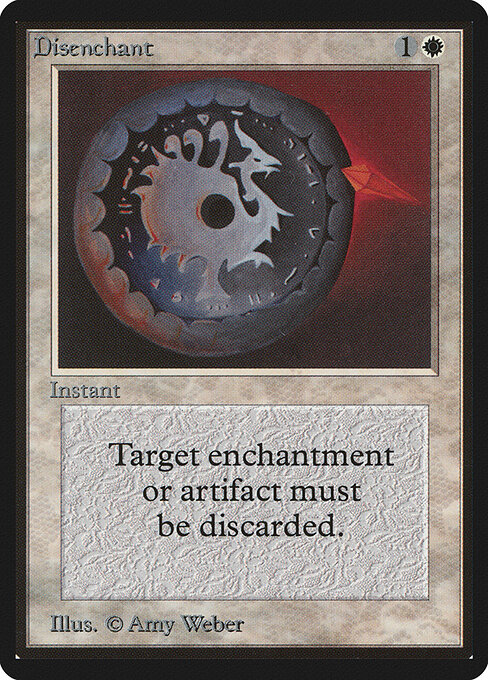 Disenchant — Limited Edition Beta #19, art by Amy Weber