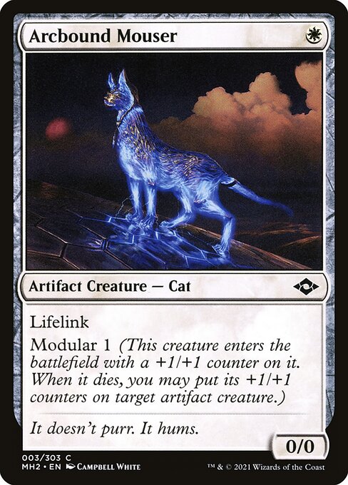 Arcbound Mouser — Modern Horizons 2 #3, art by Campbell White