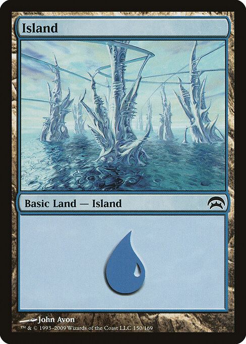 Island — Planechase #150, art by John Avon