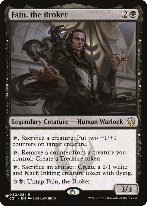 Fain, the Broker