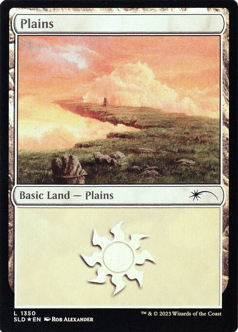Plains — Secret Lair Drop #1350, art by Rob Alexander