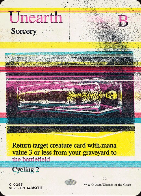 Unearth — The Zeta Set #293, art by MSCHF