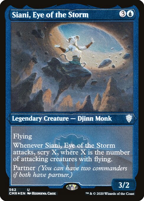 Siani, Eye of the Storm — Commander Legends #562, art by Heonhwa