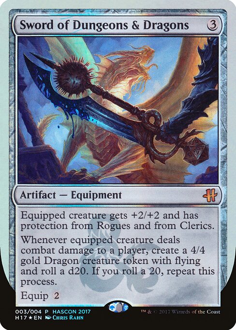 Sword of Dungeons & Dragons — HasCon 2017 #3, art by Chris Rahn
