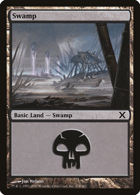 Swamp — Tenth Edition #374, art by Jim Nelson
