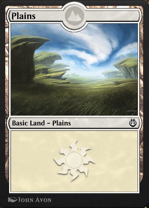 Plains — Kaladesh Remastered #288, art by John Avon