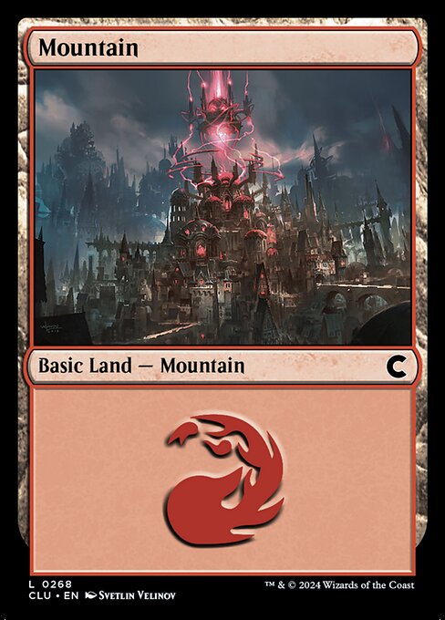 Mountain — Ravnica: Clue Edition #268, art by Svetlin Velinov