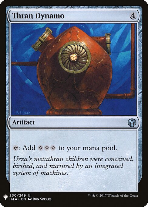 Thran Dynamo — The List #IMA-230, art by Ron Spears