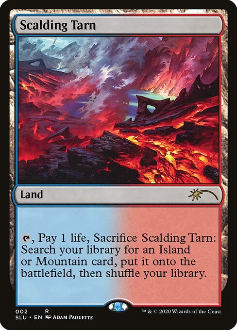 Scalding Tarn — Secret Lair: Ultimate Edition #2, art by Adam Paquette
