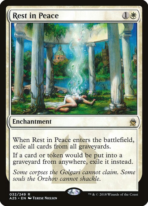 Rest in Peace — Masters 25 #32, art by Terese Nielsen
