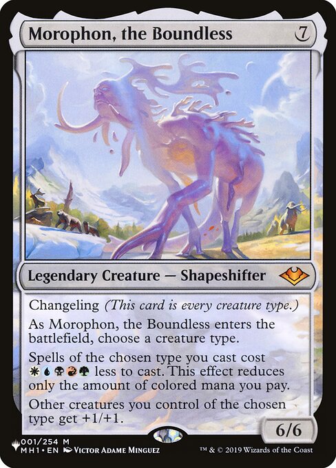 Morophon, the Boundless — The List #MH1-1, art by Victor Adame Minguez