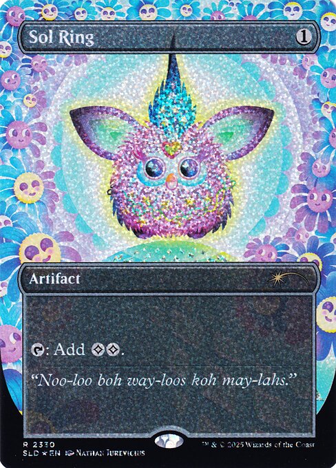 Sol Ring — Secret Lair Drop #2330, art by Nathan Jurevicius