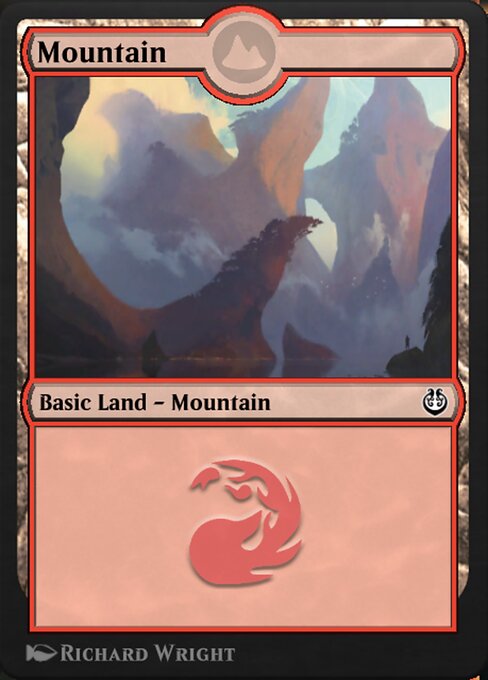 Mountain — Kaladesh Remastered #296, art by Richard Wright