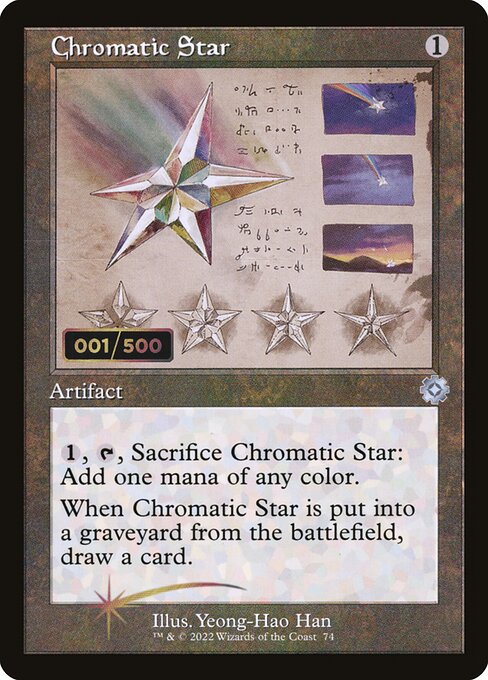 Chromatic Star — The Brothers' War Retro Artifacts #74z, art by Yeong-Hao Han
