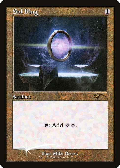 Sol Ring — Love Your LGS 2022 #1, art by Mike Bierek