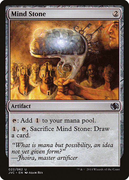 Mind Stone — Duel Decks Anthology: Jace vs. Chandra #22, art by Adam Rex