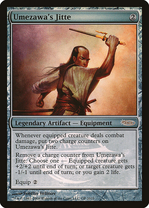 Umezawa's Jitte — Grand Prix Promos #2010, art by Svetlin Velinov