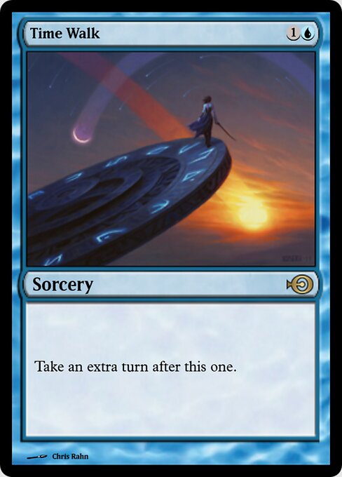 Time Walk — Magic Online Promos #46912, art by Chris Rahn