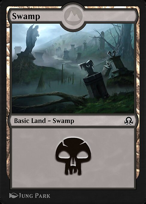 Swamp — Shadows over Innistrad Remastered #284, art by Jung Park