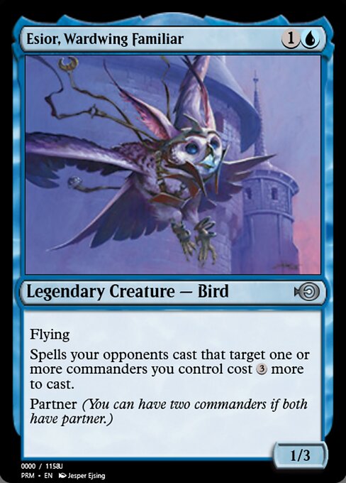 Esior, Wardwing Familiar — Magic Online Promos #86238, art by Jesper Ejsing