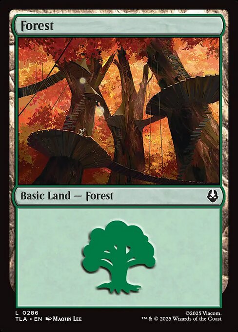 Forest — Avatar: The Last Airbender #286, art by Maojin Lee