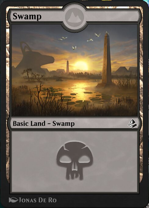 Swamp — MTG Arena Promos #213, art by Jonas De Ro