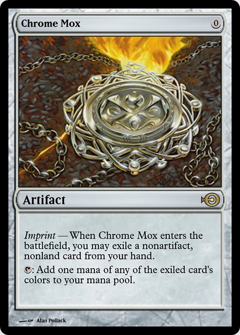 Chrome Mox — Magic Online Promos #36160, art by Alan Pollack