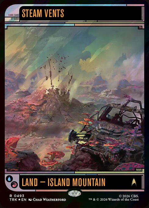 Steam Vents — Star Trek #493, art by Chad Weatherford