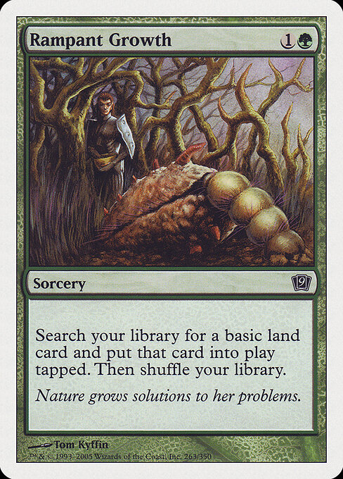 Rampant Growth — Ninth Edition #263, art by Tom Kyffin