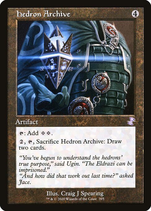 Hedron Archive — Time Spiral Remastered #395, art by Craig J Spearing