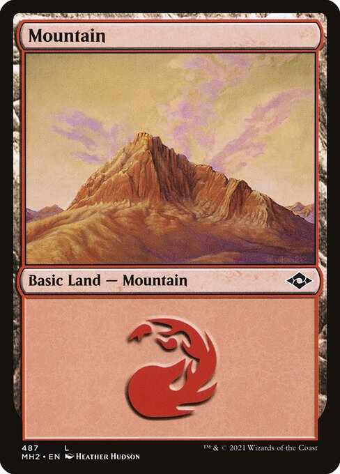 Mountain — Modern Horizons 2 #487, art by Heather Hudson