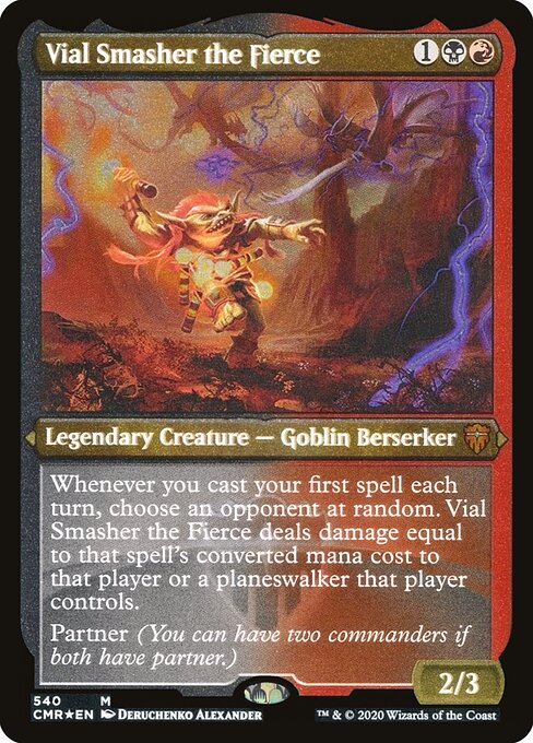 Vial Smasher the Fierce — Commander Legends #540, art by Deruchenko Alexander