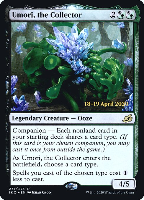 Umori, the Collector — Ikoria: Lair of Behemoths Promos #231s, art by Jehan Choo