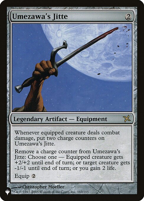 Umezawa's Jitte — The List #BOK-163, art by Christopher Moeller