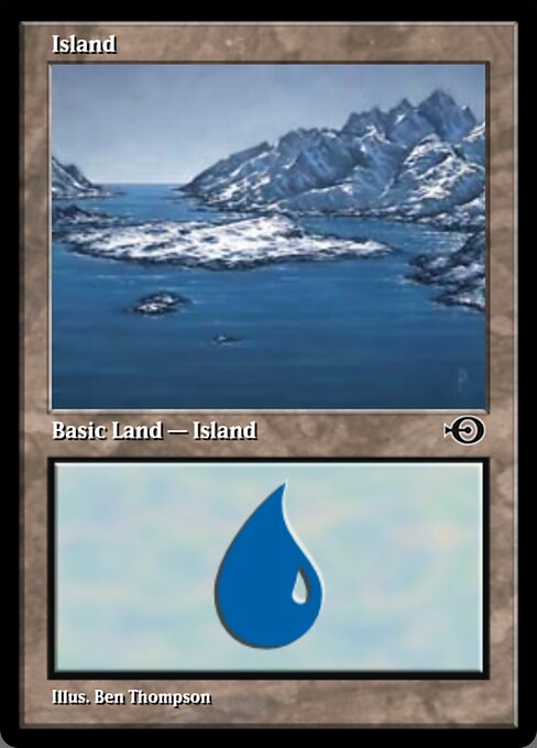 Island — Magic Online Promos #285, art by Ben Thompson