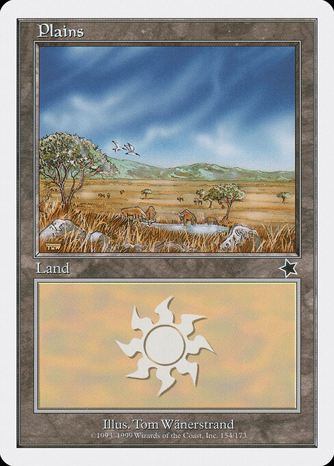 Plains — Starter 1999 #154, art by Tom Wänerstrand